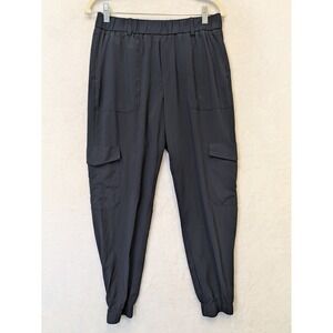 Banana Republic Women's Size M Navy Cargo Pants‎ Jogger Style